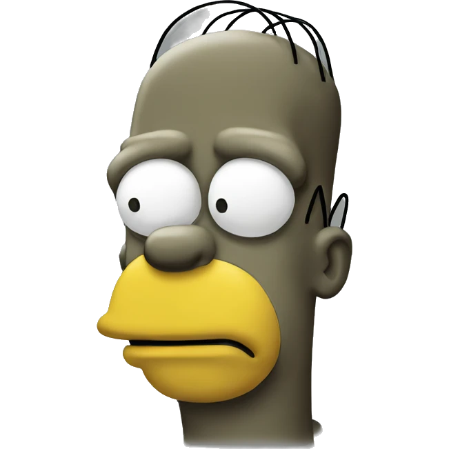Homer Simpson Homer Simpson emoji