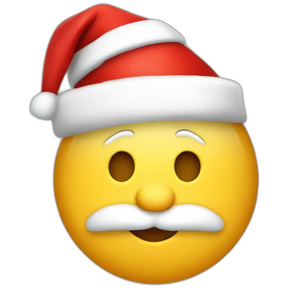 Santa claus hat emoji