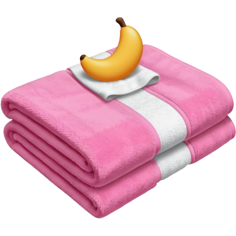 pink hotel towel emoji