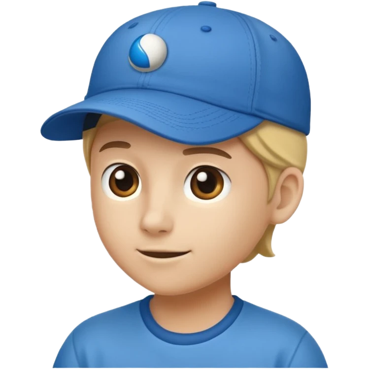 a full view of a cap emoji