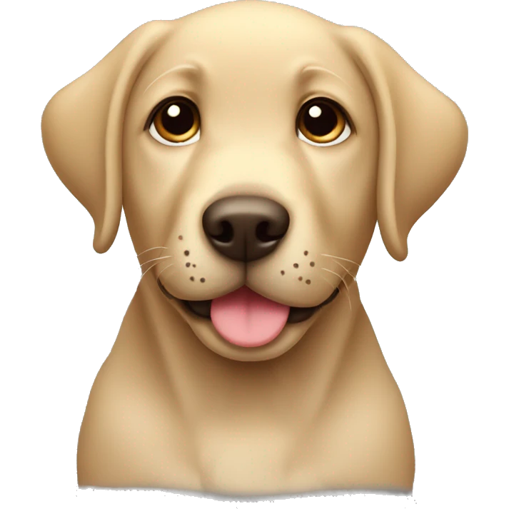 Labrador puppy  emoji
