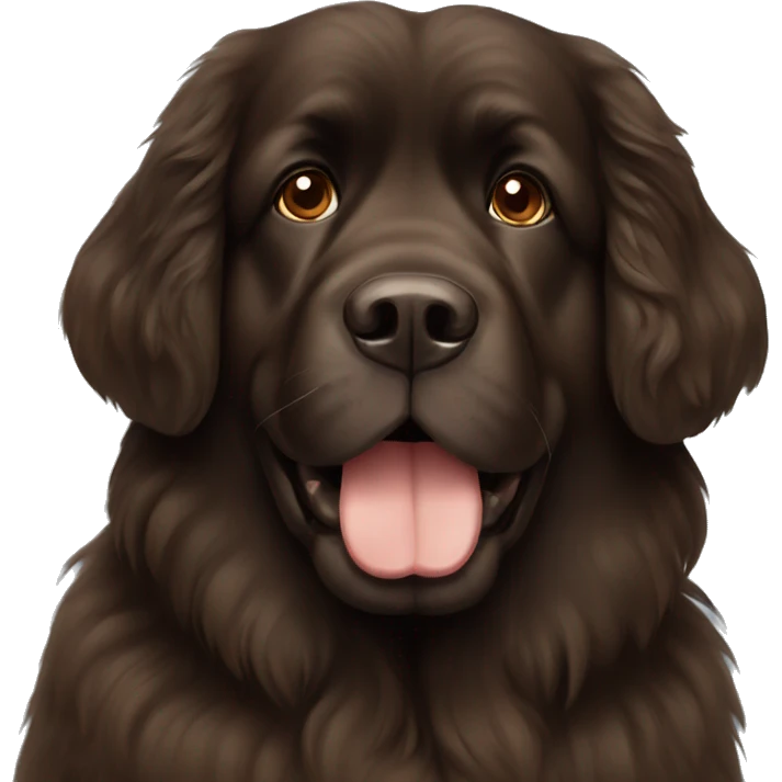 brown newfoundland  emoji