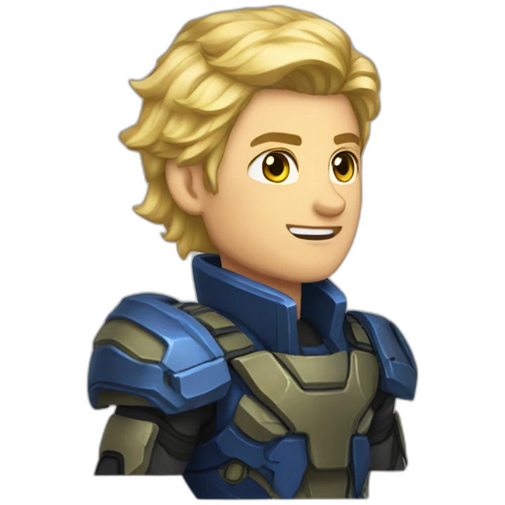starcraft blonde hair marine male emoji