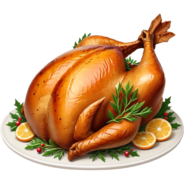 dinde de noël emoji