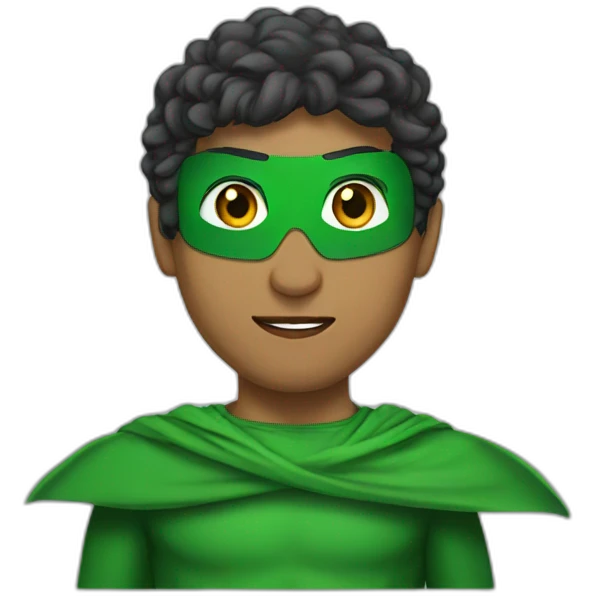 Saudi Superhero emoji