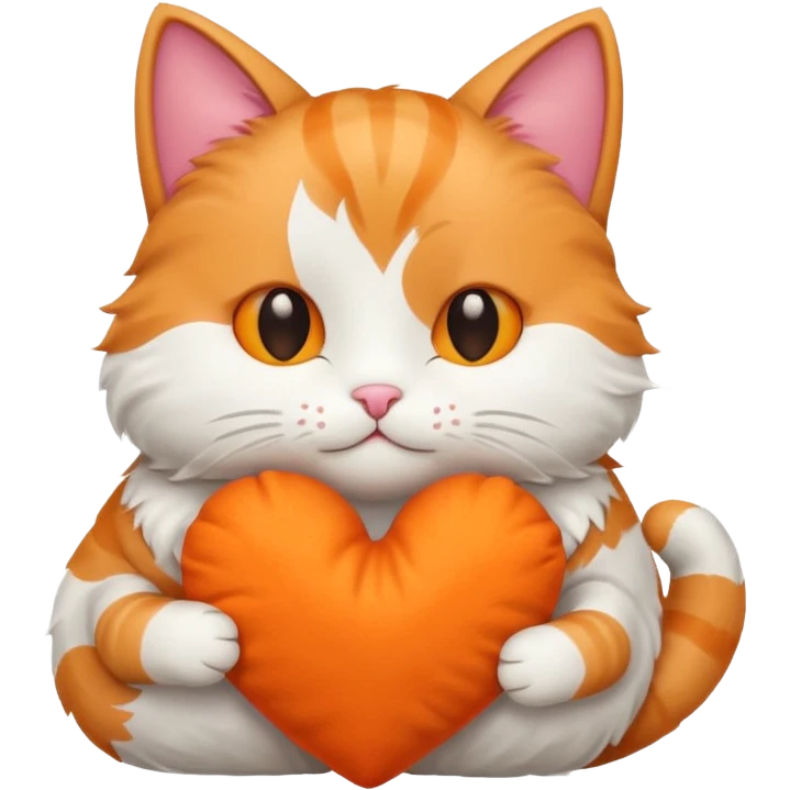 cat with a hug emoji