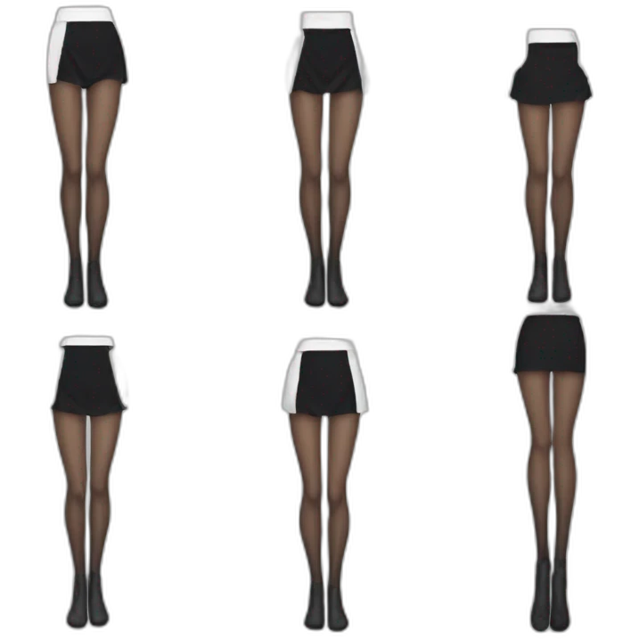 white-knickers-white-stockings-black-skirt emoji