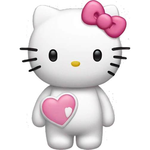 Love hello kitty emoji