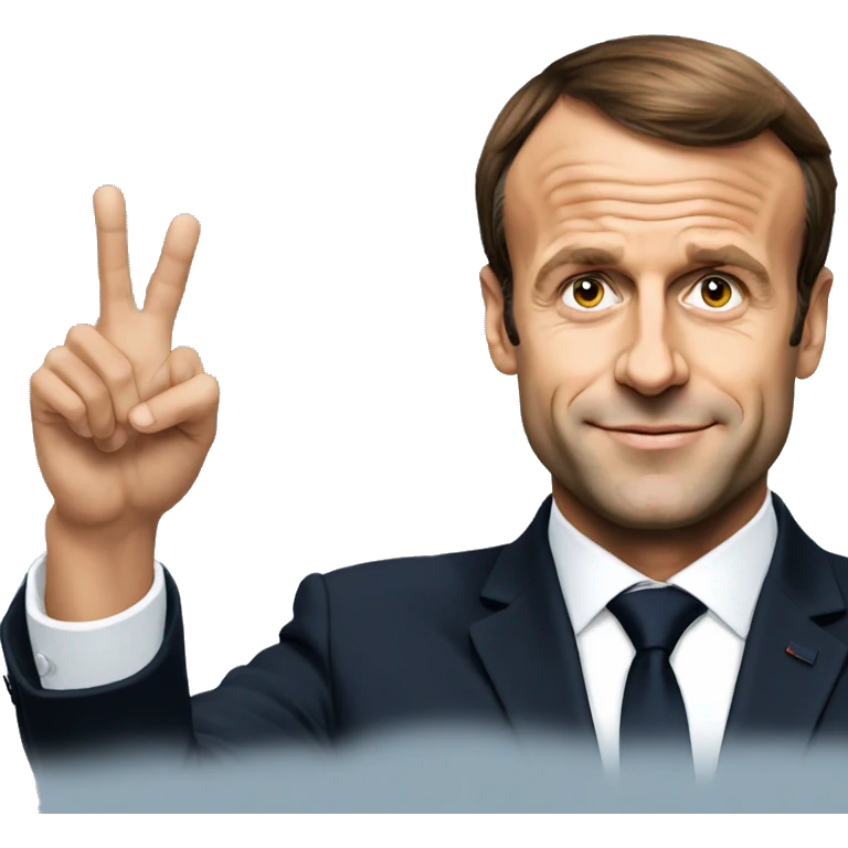 Emmanuel Macron  emoji