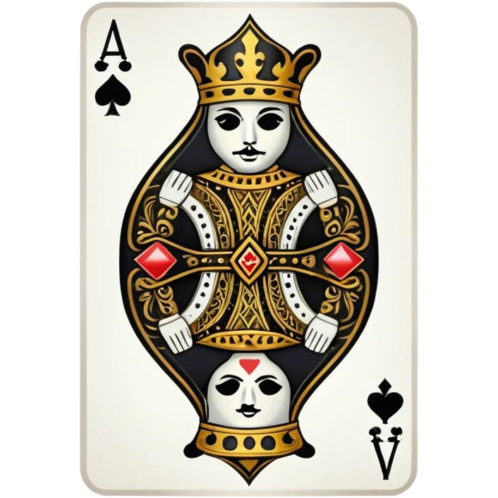Jack of Spades playing card emoji