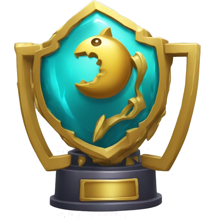 Trophée jeux vidéo fortnite  emoji