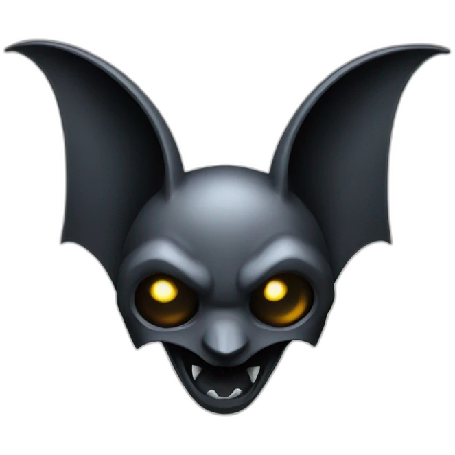 techno bat emoji