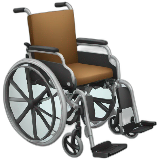 Chat fauteuil roulant emoji