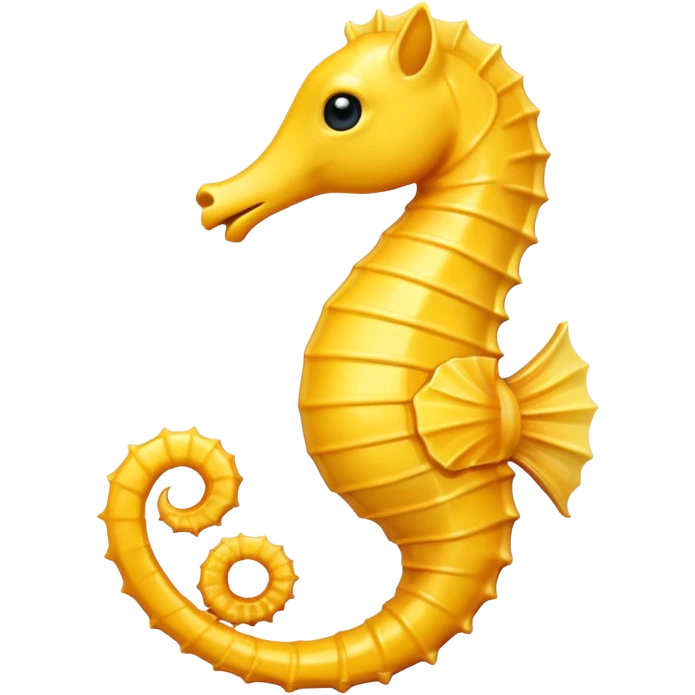 yellow seahorse emoji