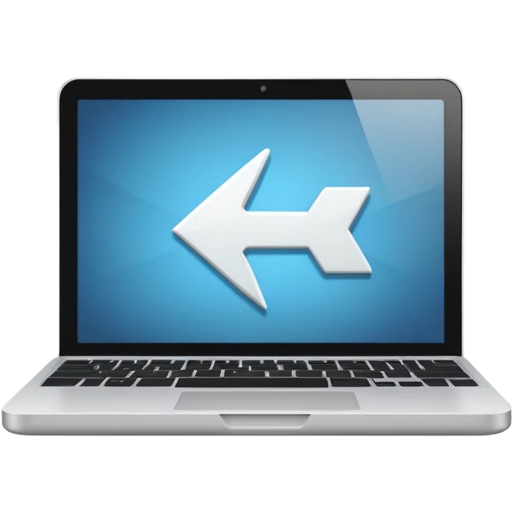 the cursor on the computer emoji