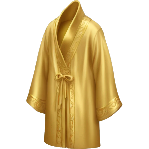 make a gold robe emoji