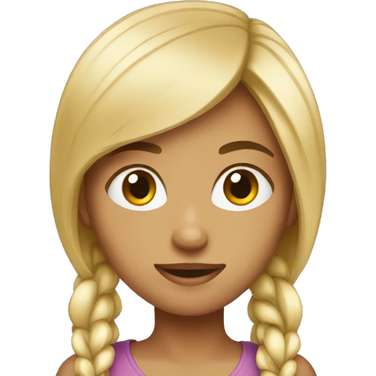 sharp girl emoji