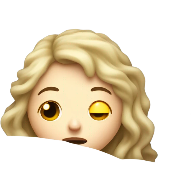 Chica enferma  emoji