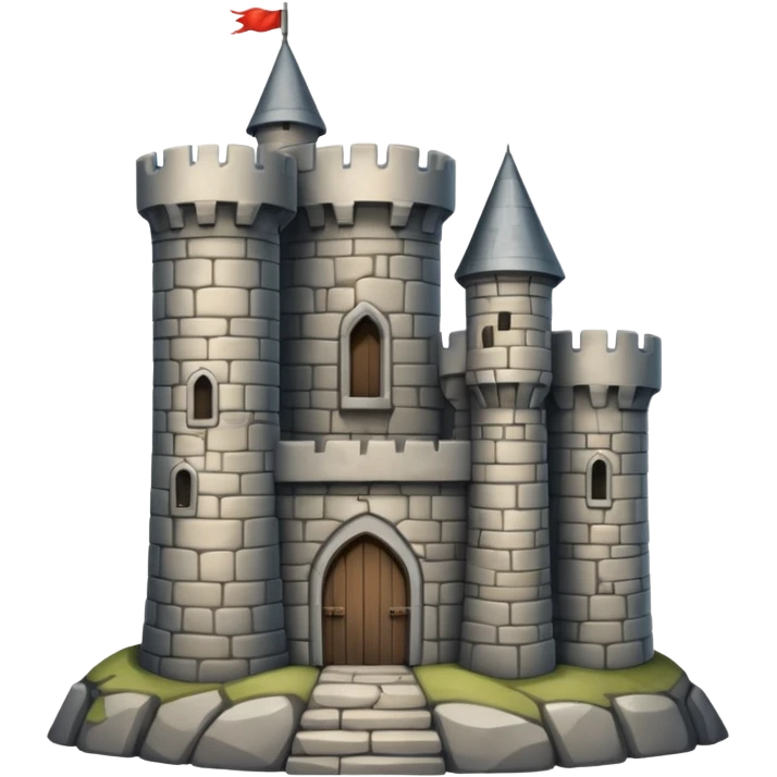 old castle emoji