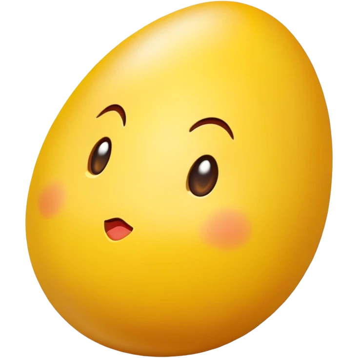 Kissy egg emoji