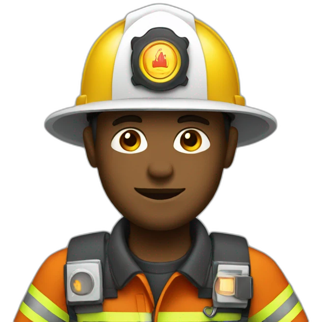 Fireman in information technology  emoji