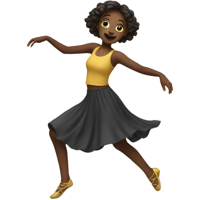 girl dancing emoji