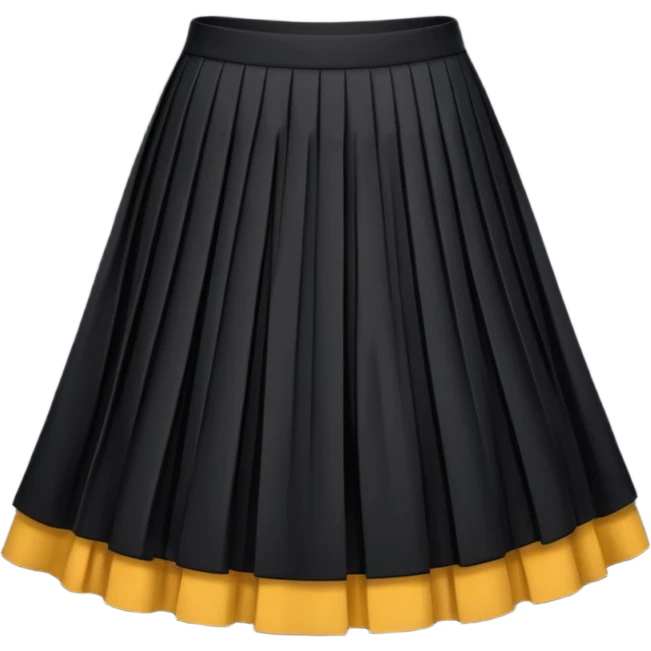 black skirt emoji