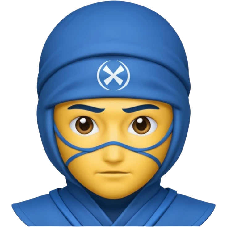 necesito un emoji ninja con el signo de acuario  emoji