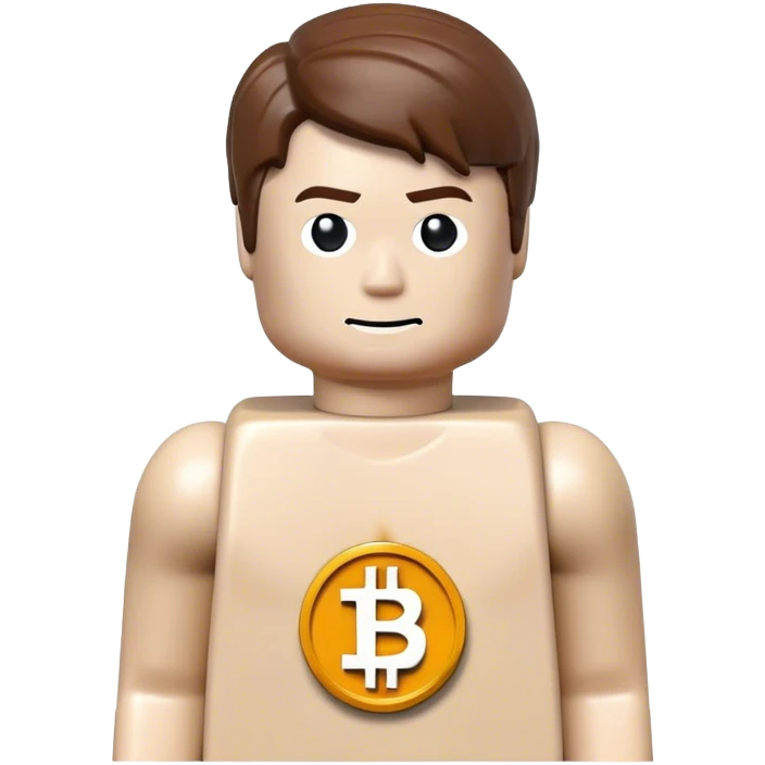 lego homme bitcoin emoji