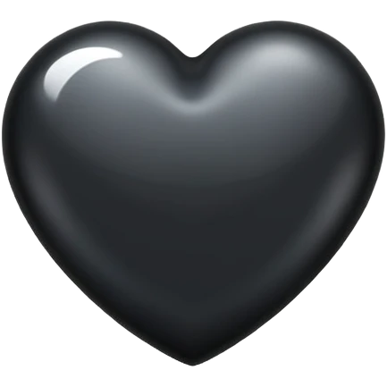 Black Heart  emoji