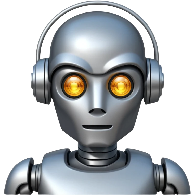 robot thinking emoji