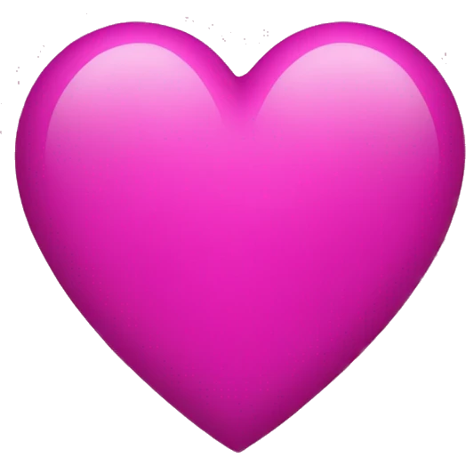 cuore fuscsia emoji
