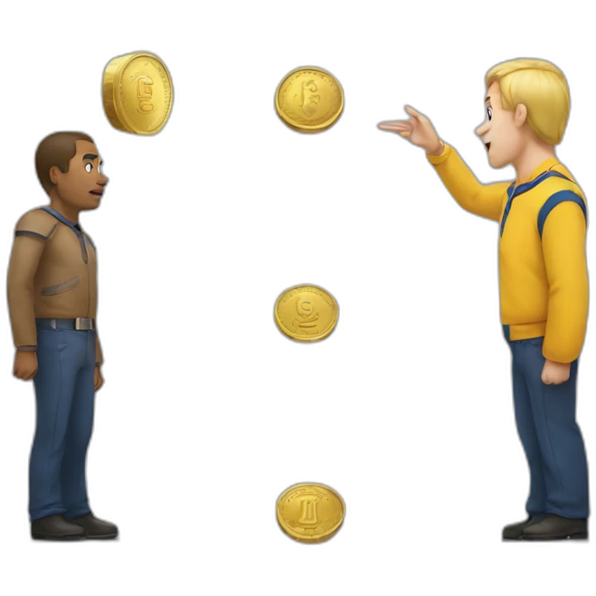 coin toss emoji