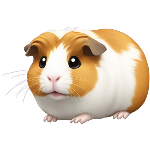 guinea pig with chains  emoji