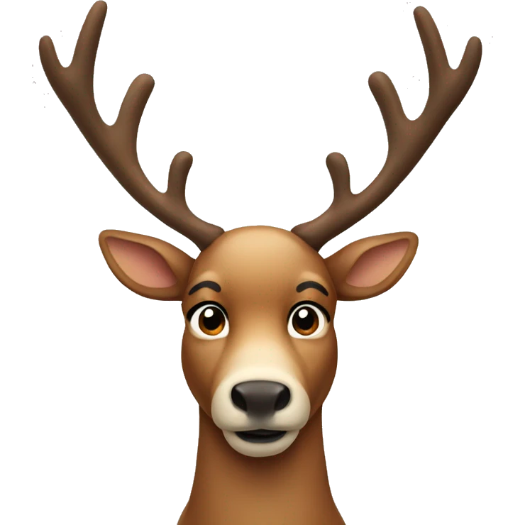 Reindeer emoji