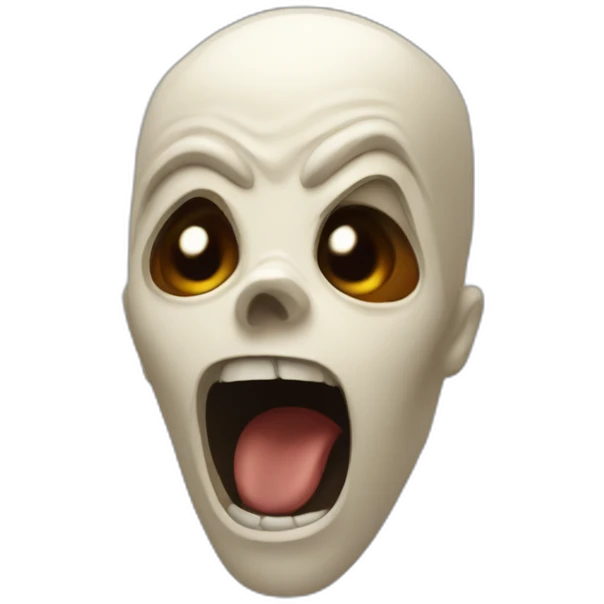 scream emoji