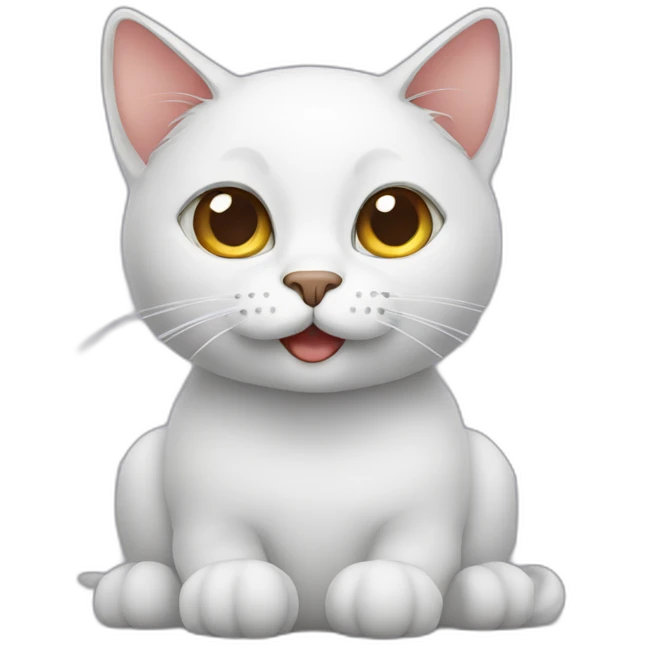 cat sitting emoji