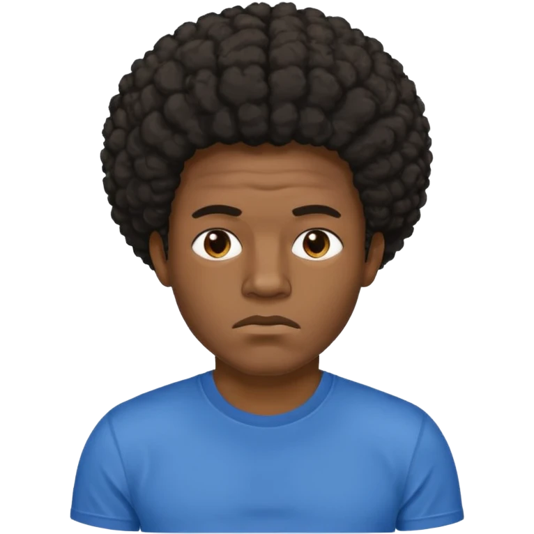 hombre afroamericano cansado de correr  emoji