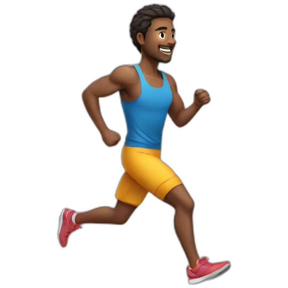 running boyfriend emoji