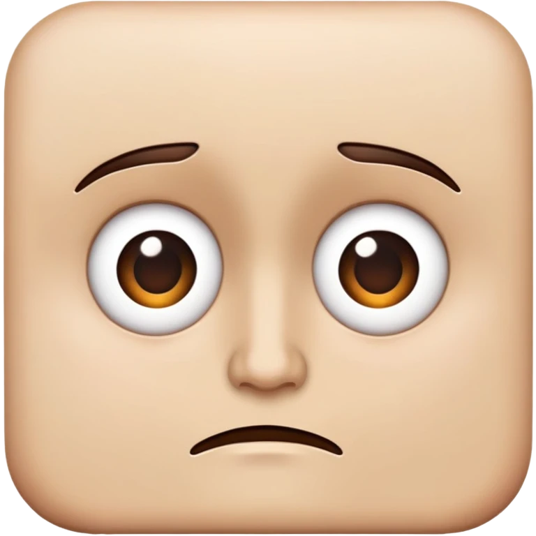 puzzled face emoji