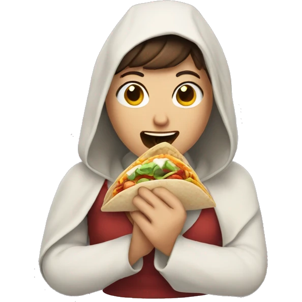 Tara dactyl eating a burrito  emoji