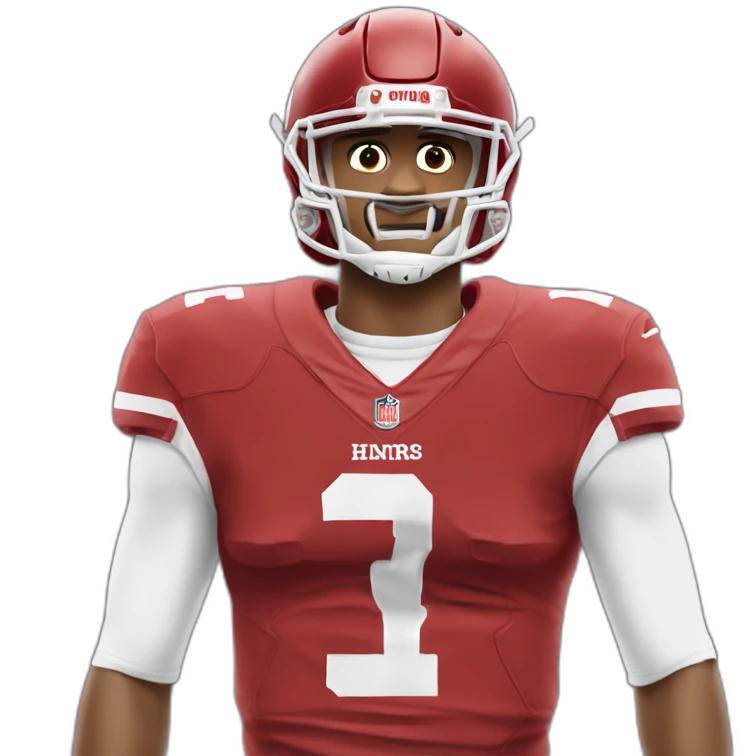 Jalen hurts full body emoji