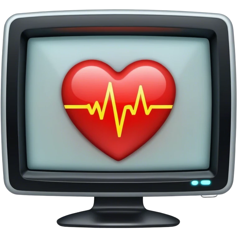 monitor cardiaco emoji