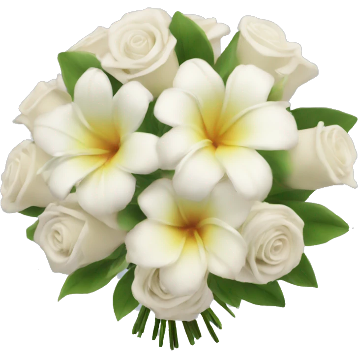 Wedding bouquet emoji