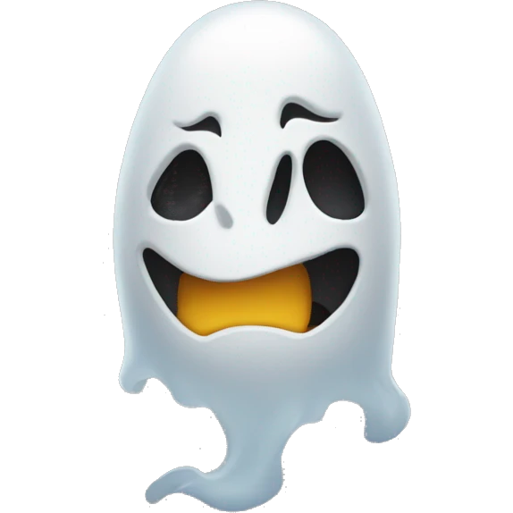 Fantasma en un prohibido emoji