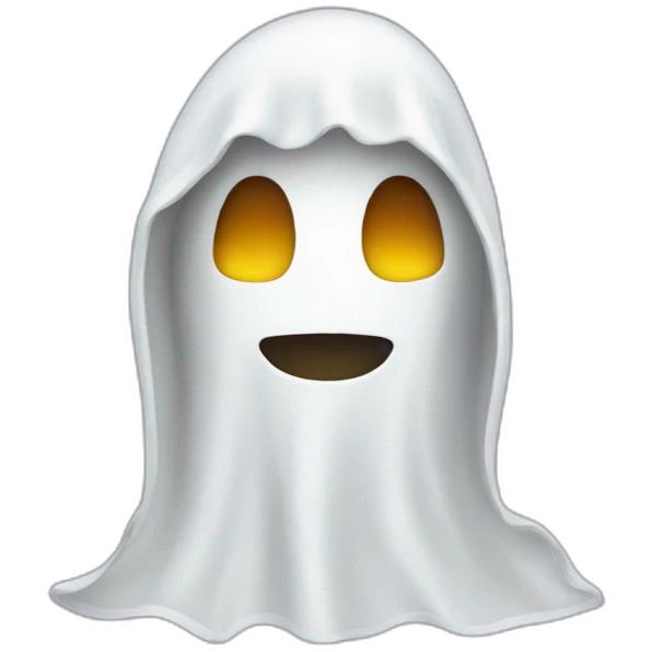 person in ghost costume emoji