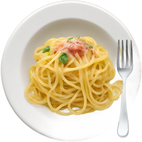 spaghetti carbonara pasta  emoji