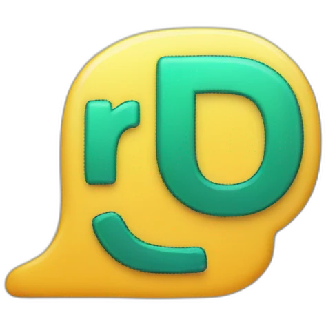 Do no disturb signe with RC letters inside emoji