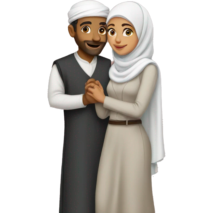 Muslim love emoji