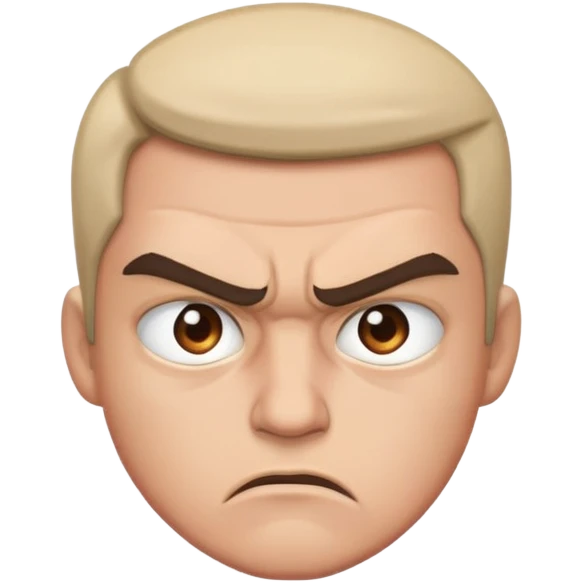 side eye angry  emoji